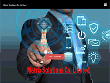 Tablet Screenshot of matrixgambia.com